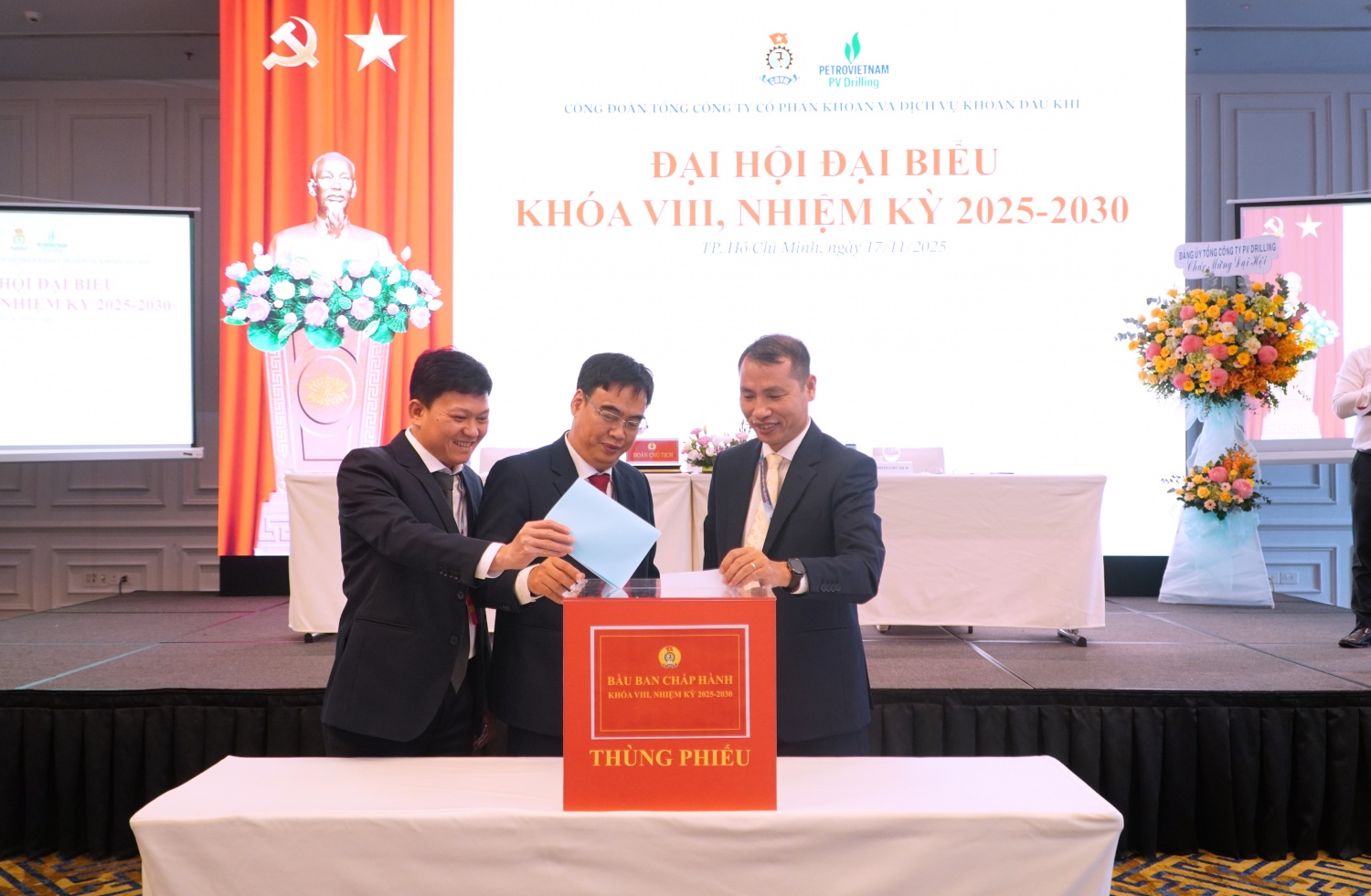 Đại hội Công đoàn PV Drilling khóa VIII: Vững tiên phong - Bền cống hiến