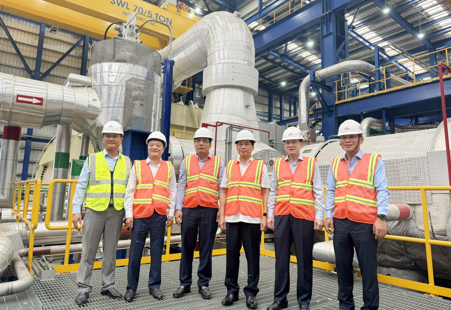 Phó Thủ tướng Bùi Thanh Sơn kiểm tra tiến độ Dự án Nhơn Trạch 3 và 4: Hoàn thành 99,15%, sẵn sàng vận hành thương mại