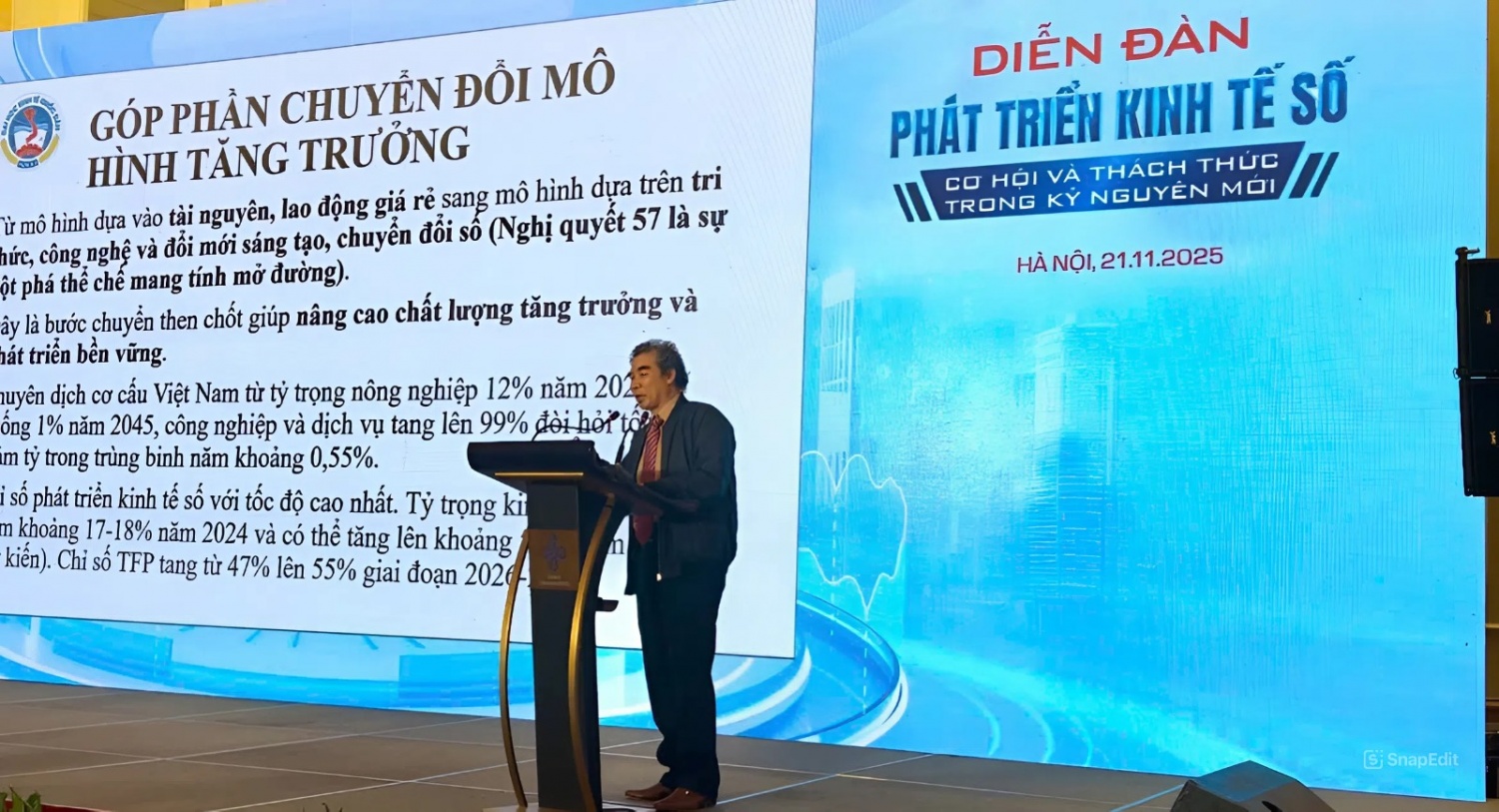 Việt Nam dẫn đầu Đông Nam Á về tốc độ phát triển kinh tế số 3 năm liền