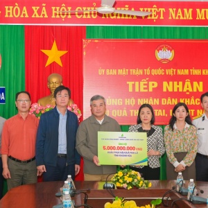 [VIDEO] Petrovietnam chung tay hỗ trợ nhân dân tỉnh Khánh Hòa khắc phục hậu quả mưa lũ