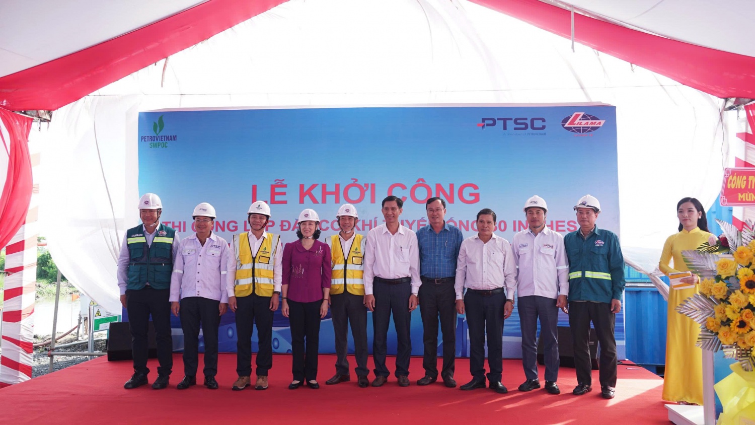 Khởi công thi công cơ khí tuyến ống bờ Lô B - Ô Môn: Mốc tiến độ quan trọng trên toàn tuyến