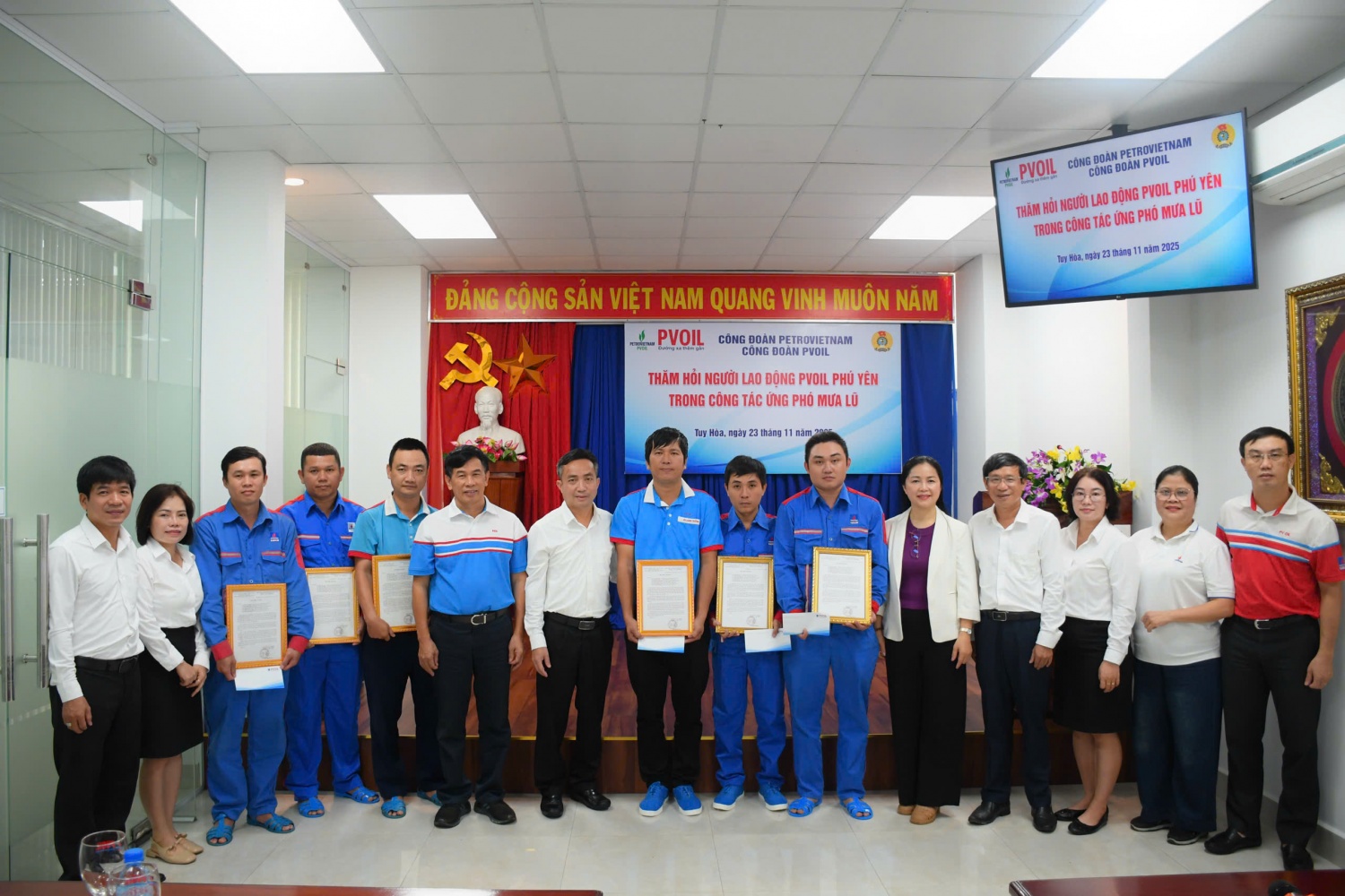 Petrovietnam lan tỏa tinh thần “nghĩa tình – trách nhiệm – sẻ chia” cùng bà con vùng lũ