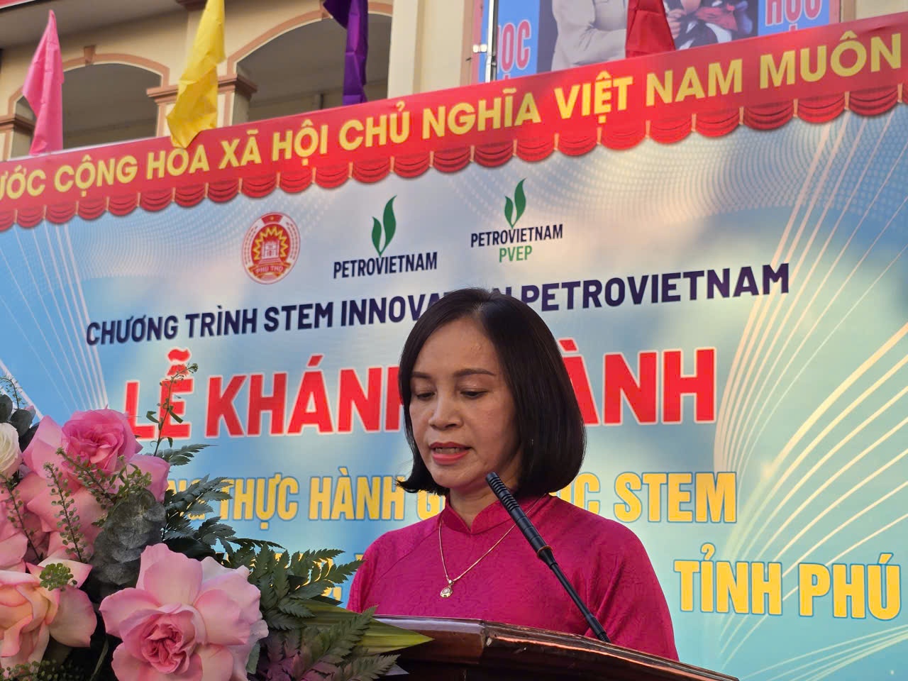 Petrovietnam khánh thành phòng STEM tại Phú Thọ, khơi dậy đam mê khoa học cho học sinh