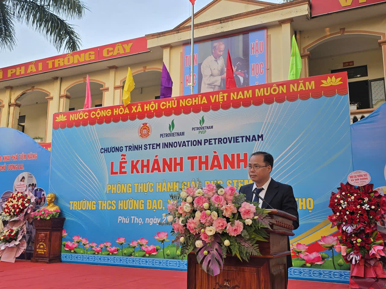 Petrovietnam khánh thành phòng STEM tại Phú Thọ, khơi dậy đam mê khoa học cho học sinh