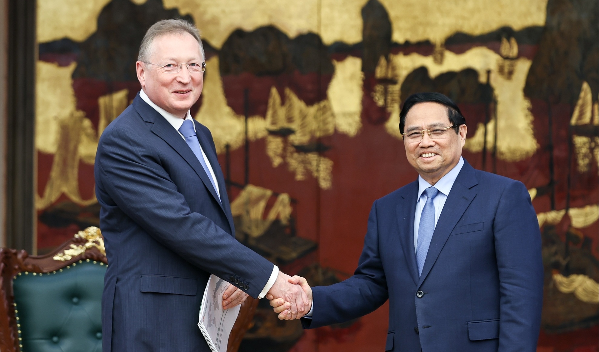 Tập đoàn dầu khí Zarubezhnef (Nga) muốn xây dựng trung tâm năng lượng tại Việt Nam