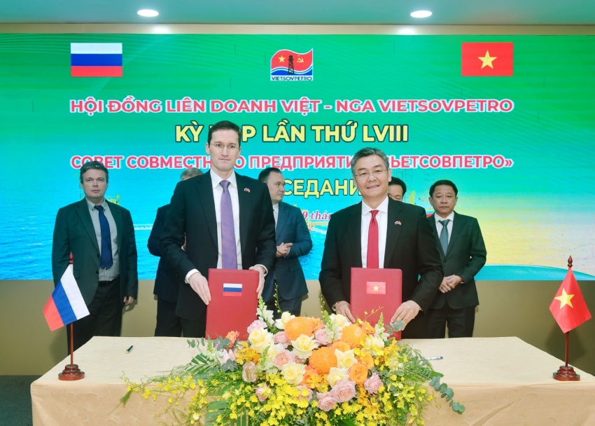 Kỳ họp 58 Hội đồng Liên doanh Việt - Nga Vietsovpetro: Ghi dấu bước tiến 2025, mở rộng tầm nhìn đến 2050