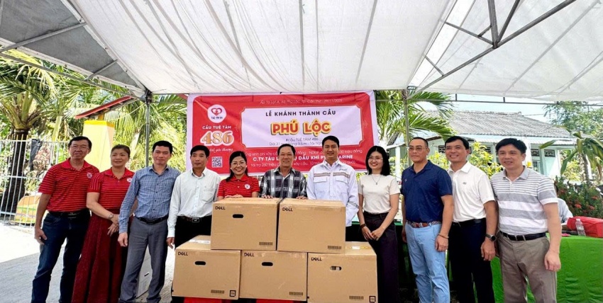 PTSC Marine tài trợ xây cầu giao thông nông thôn tại Cần Thơ