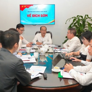 [Chùm ảnh] Đảng bộ BMQL&ĐH Petrovietnam quán triệt tinh thần thi đua 