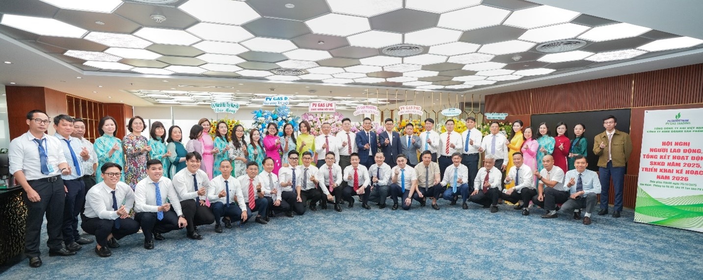 Tập thể PV GAS TRADING quyết tâm chinh phục mục tiêu mới trong năm 2026