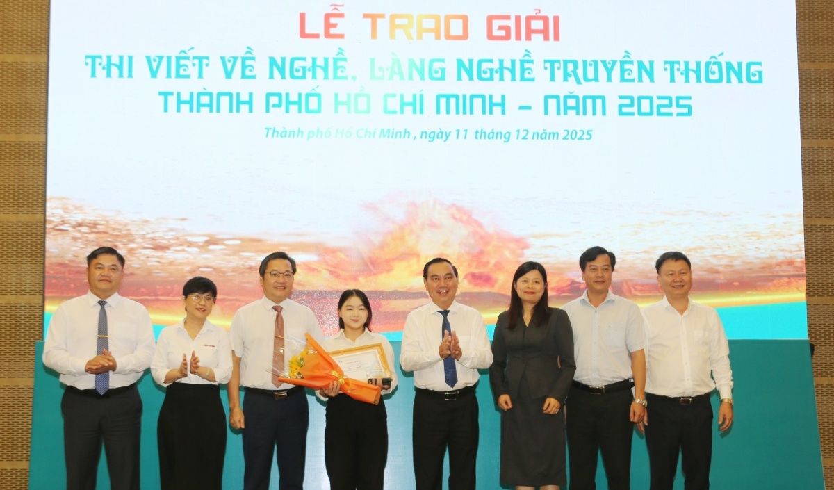 TP HCM tổng kết cuộc thi viết về nghề và làng nghề truyền thống