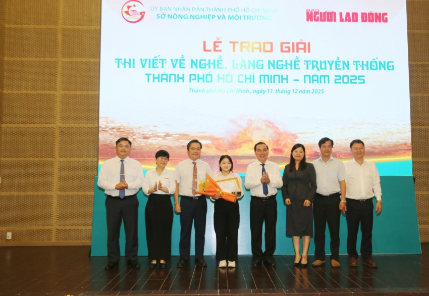 TP HCM tổng kết cuộc thi viết về nghề và làng nghề truyền thống