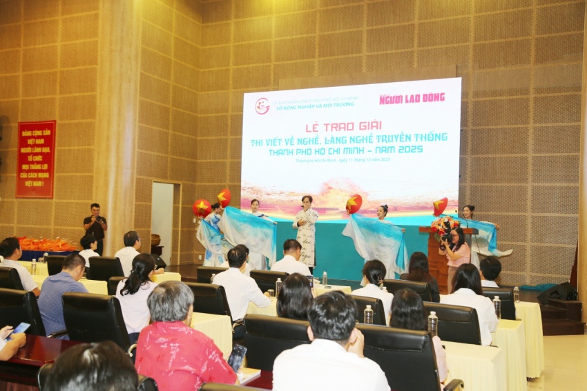 TP HCM tổng kết cuộc thi viết về nghề và làng nghề truyền thống