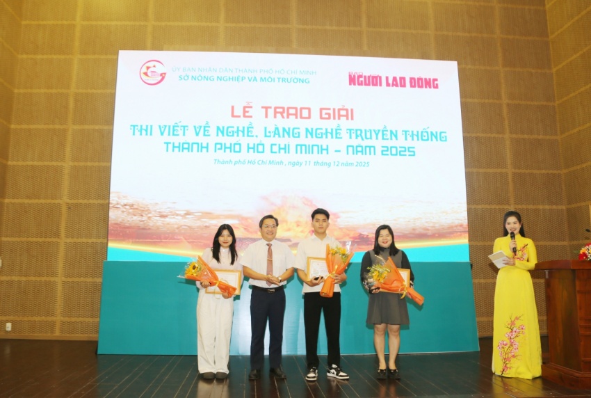 TP HCM tổng kết cuộc thi viết về nghề và làng nghề truyền thống