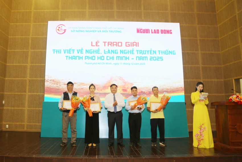 TP HCM tổng kết cuộc thi viết về nghề và làng nghề truyền thống