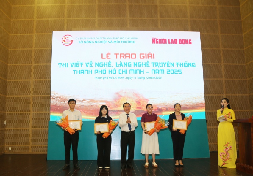 TP HCM tổng kết cuộc thi viết về nghề và làng nghề truyền thống
