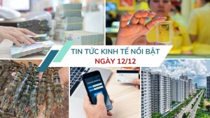 Tin tức kinh tế ngày 12/12: Big4 ngân hàng tăng mạnh lãi suất huy động