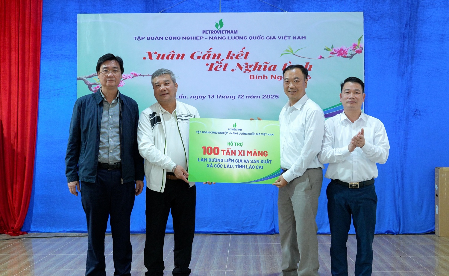 Petrovietnam mang hơi ấm đến vùng cao Lào Cai