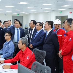 [Chùm ảnh] Thủ tướng Phạm Minh Chính dự lễ khánh thành Nhà máy điện khí LNG Nhơn Trạch 3 và Nhơn Trạch 4