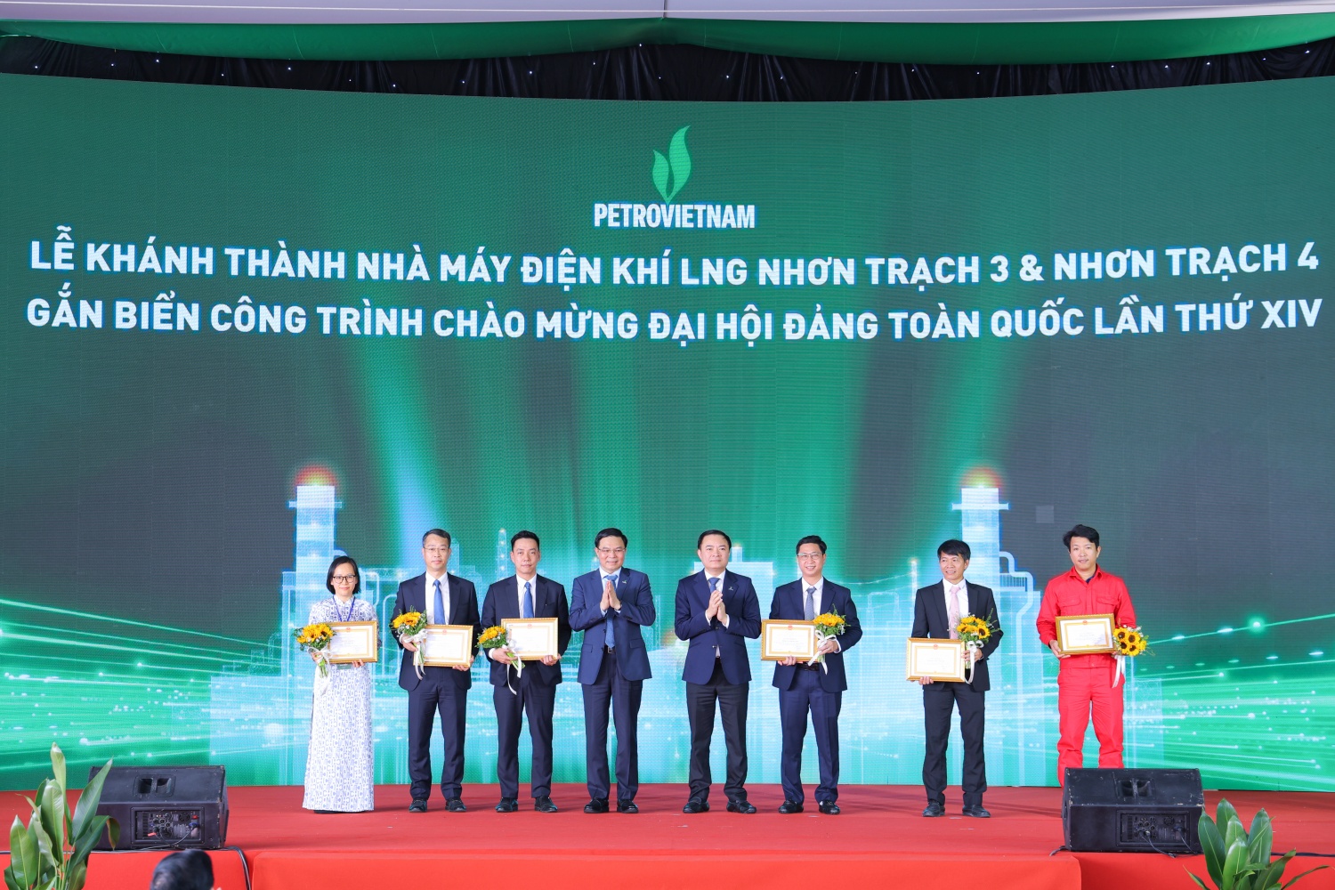 Khánh thành Nhơn Trạch 3&4   Nhà máy điện khí LNG đầu tiên tại Việt Nam