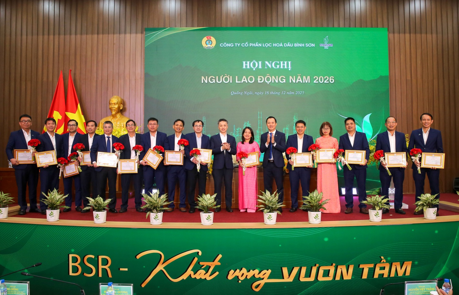 BSR tổ chức Hội nghị tổng kết công tác Đảng, hoạt động SXKD năm 2025 và triển khai nhiệm vụ năm 2026