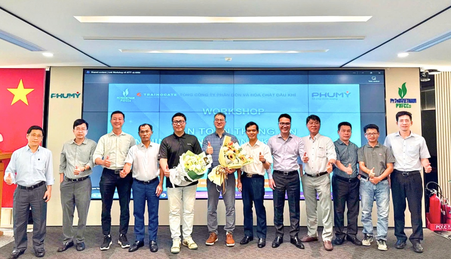 PVFCCo – Phú Mỹ đào tạo an toàn thông tin, an ninh mạng và tăng cường năng lực phòng vệ số