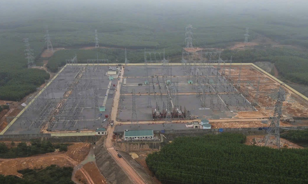 Đóng điện Dự án Trạm biến áp 500kV Quảng Trị và đường dây đấu nối
