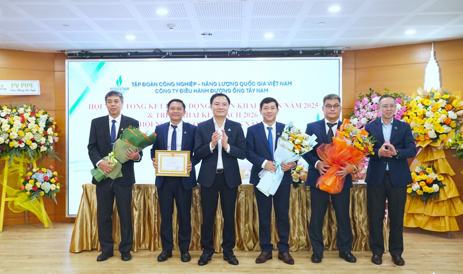 SWPOC năm 2025: Đưa Dự án Đường ống Lô B   Ô Môn bước vào giai đoạn thi công cao điểm