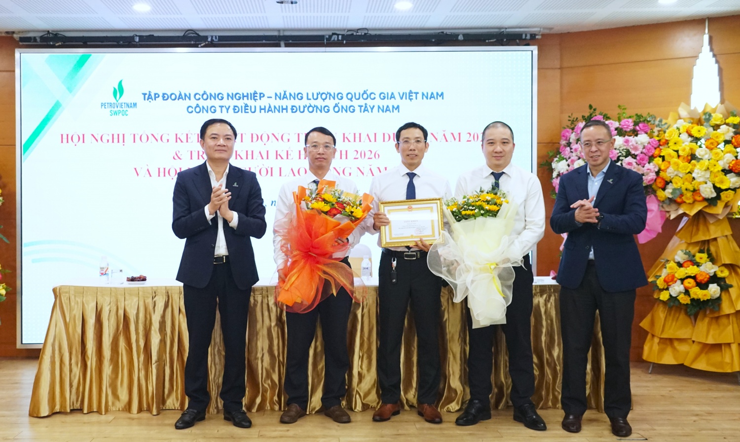 SWPOC năm 2025: Đưa Dự án Đường ống Lô B   Ô Môn bước vào giai đoạn thi công cao điểm