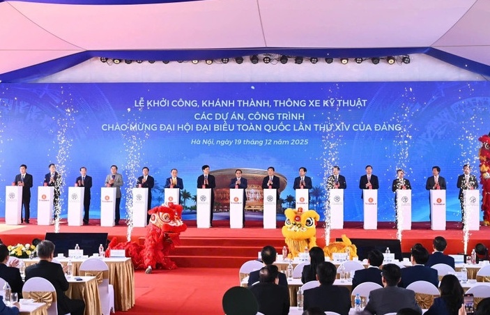 Đồng loạt khởi công, khánh thành 234 dự án, công trình lớn chào mừng Đại hội XIV của Đảng