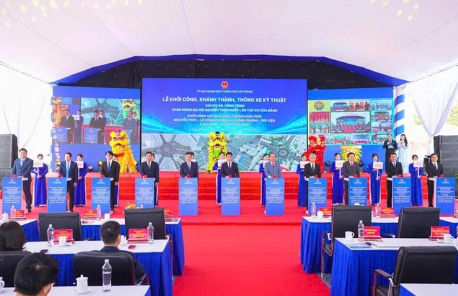 Đồng loạt khởi công, khánh thành 234 dự án, công trình lớn chào mừng Đại hội XIV của Đảng Đồng loạt khởi công, khánh thành 234 dự án, công trình lớn chào mừng Đại hội XIV của Đảng