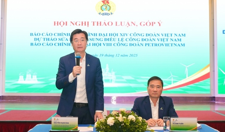 Công đoàn Petrovietnam tổ chức Hội nghị góp ý văn kiện, sẵn sàng cho Đại hội VIII