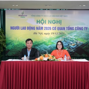Hội nghị Người lao động Cơ quan PV Power năm 2025: Phát huy tinh thần dân chủ, đồng hành phát triển vì người lao động