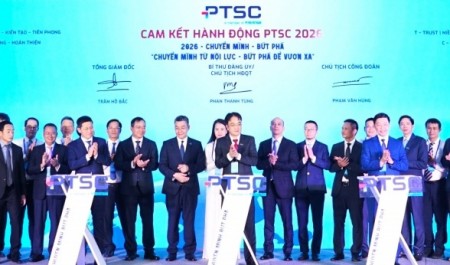 PTSC "Chuyển mình từ nội lực - Bứt phá để vươn xa"