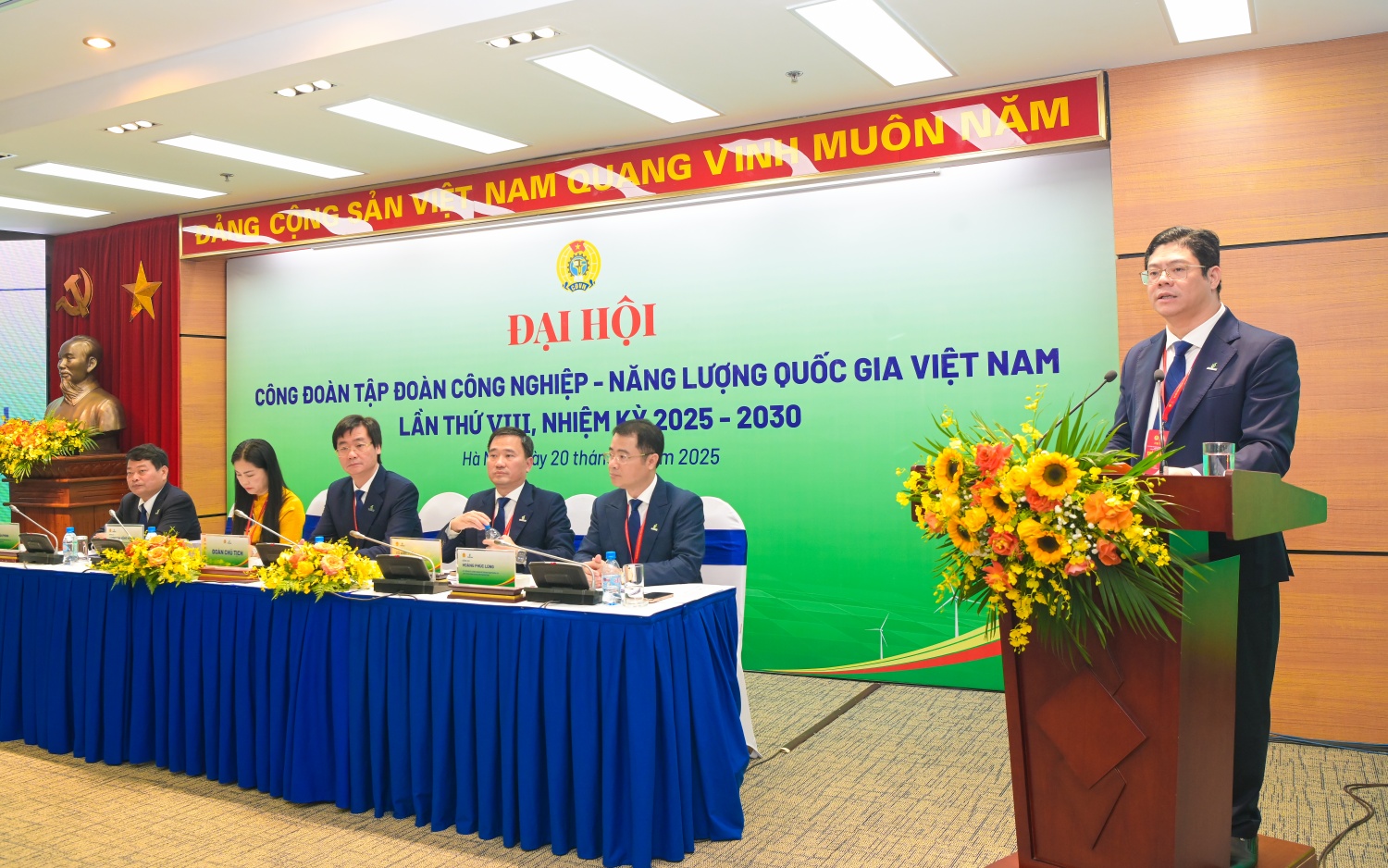 Phiên thứ nhất, Đại hội Công đoàn Petrovietnam lần thứ VIII, nhiệm kỳ 2025-2030