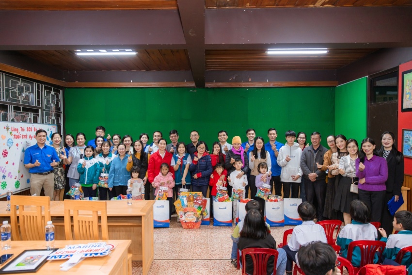 PTSC Marine và hành trình “Trao gửi yêu thương - Ươm mầm tri thức”