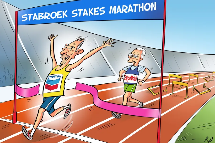 Dầu khí toàn cầu năm 2025 qua tranh biếm họa