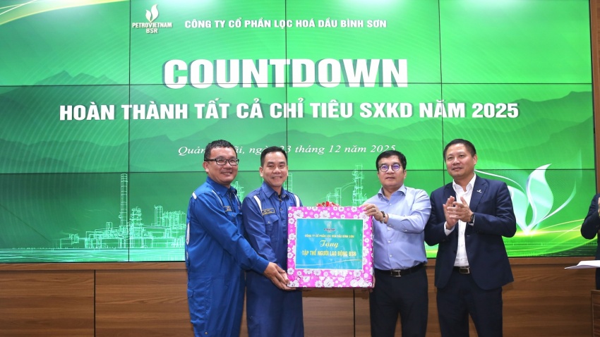 BSR records consolidated revenue of VND 140 trillion, reinforcing its role as a key pillar of Petrovietnam