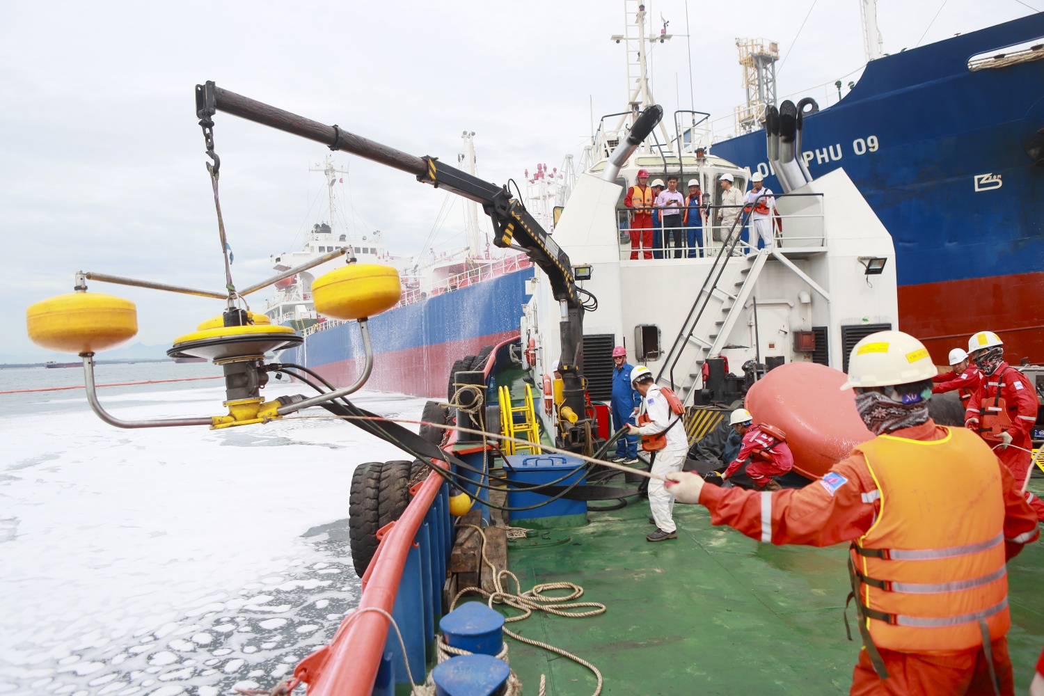 Năm 2025, BSR đã phối hợp tổ chức 165 tình huống diễn tập, hơn 1.300 hành vi làm việc không an toàn được kịp thời ngăn chặn.