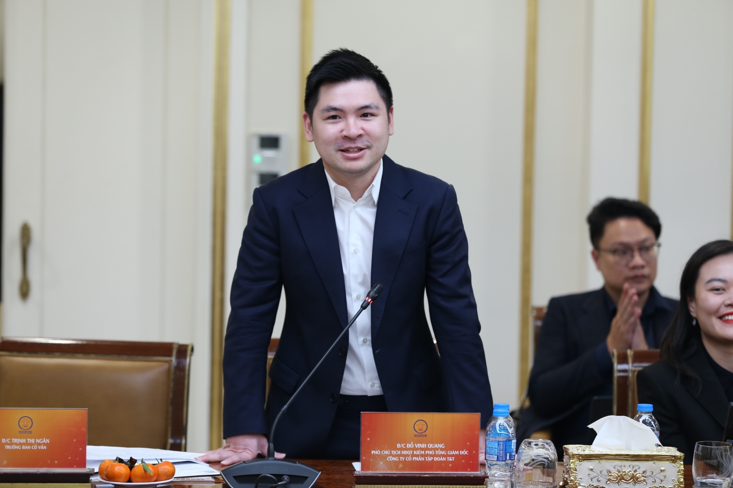 Phó Chủ tịch T&T Group Đỗ Vinh Quang làm Phó Chủ tịch HANOISME Phó Chủ tịch T&T Group Đỗ Vinh Quang làm Phó Chủ tịch HANOISME