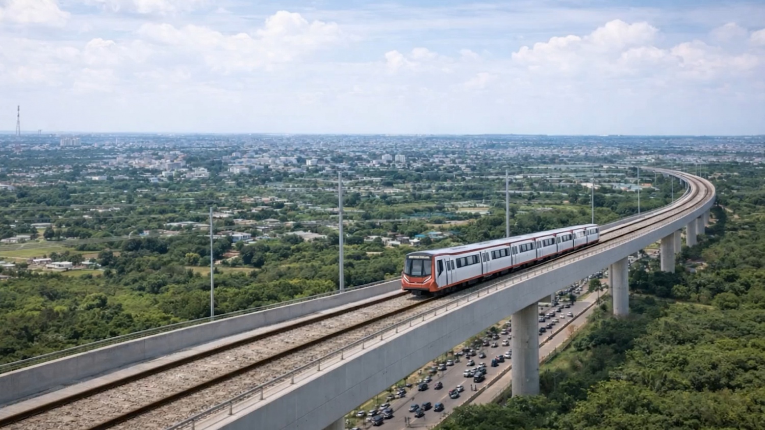 [Chùm ảnh] Diện mạo tuyến Metro số 2 vừa được khởi công tại TP HCM