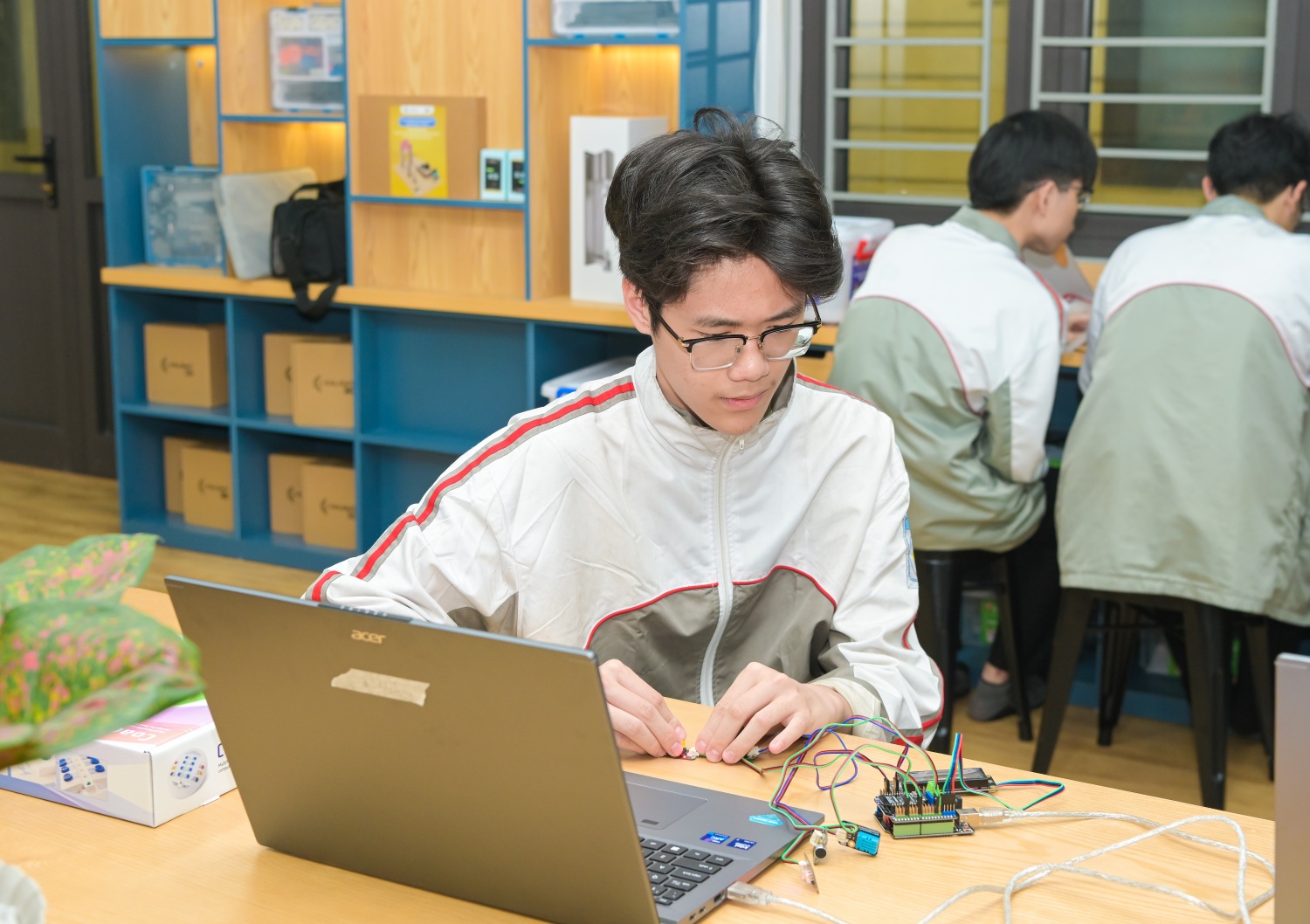 [Chùm ảnh] Petrovietnam đồng hành phát triển không gian giáo dục STEM tại Quảng Ninh