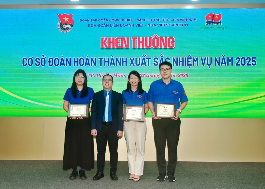 Tuổi trẻ Vietsovpetro: Dấu ấn sáng tạo và tinh thần xung kích trong năm 2025