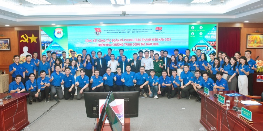 Tuổi trẻ Vietsovpetro: Dấu ấn sáng tạo và tinh thần xung kích trong năm 2025