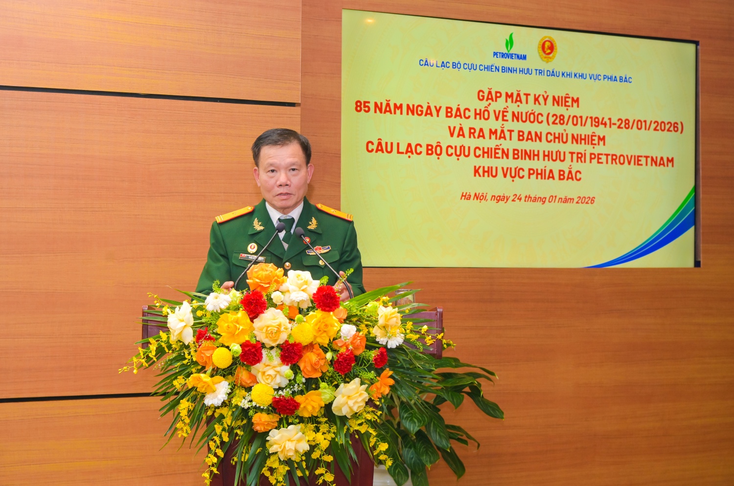 Câu lạc bộ Cựu chiến binh hưu trí Petrovietnam khu vực phía Bắc: Mái nhà chung nghĩa tình đồng đội