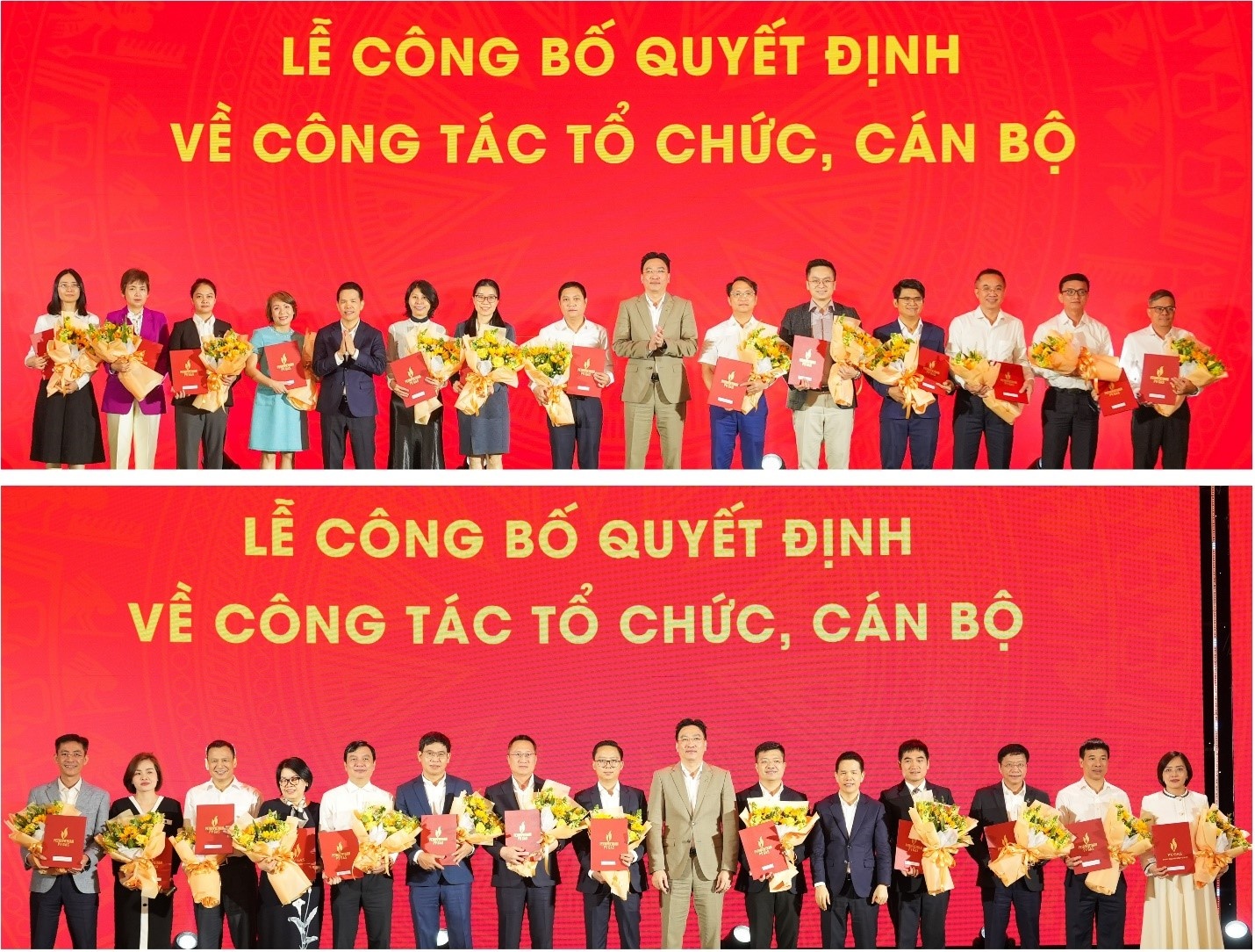 Lễ công bố và trao các quyết định về công tác tổ chức, cán bộ của PV GAS