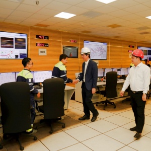 Công đoàn Petrovietnam động viên, chúc Tết người lao động NMNĐ Sông Hậu 1