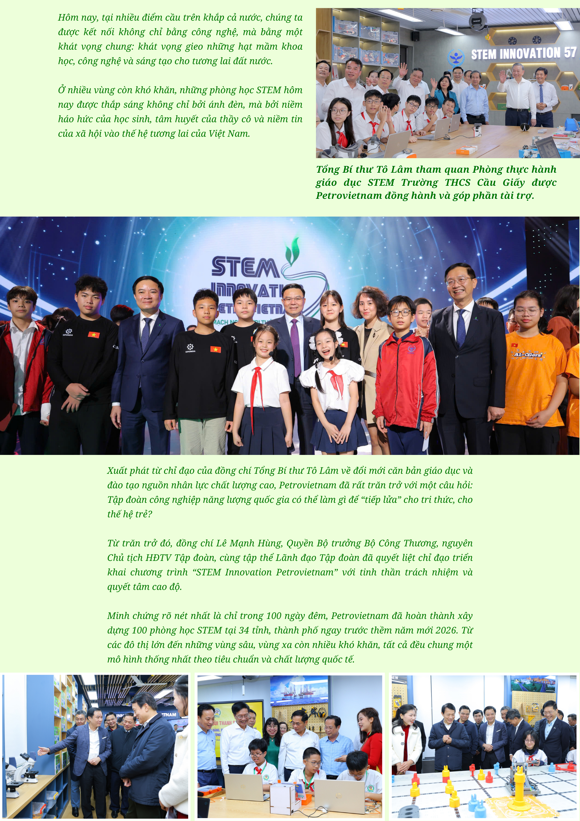 [P-Magazine] Chủ tịch HĐTV Petrovietnam Lê Ngọc Sơn: Đầu tư cho giáo dục chính là trách nhiệm của Tập đoàn kinh tế chủ lực quốc gia