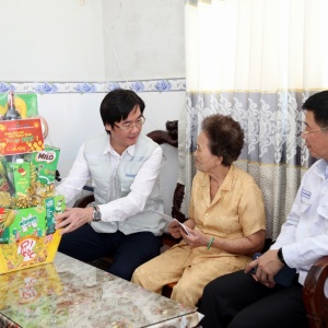 Công đoàn Petrovietnam thăm hỏi và tri ân gia đình người có công tại Cần Thơ