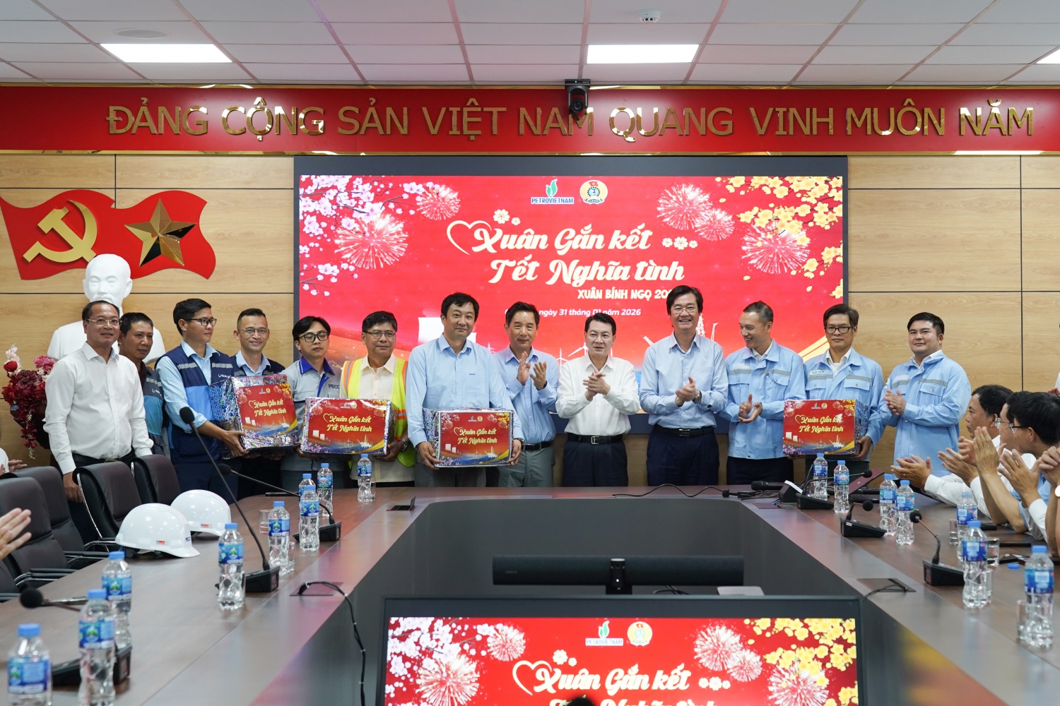 Petrovietnam chúc Tết người lao động PVPMB nhân dịp Xuân Bính Ngọ 2026