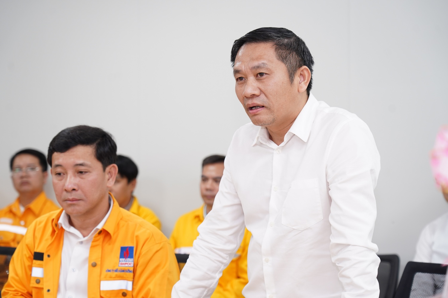 Petrovietnam động viên và chúc Tết các đơn vị thi công dự án Đường ống dẫn khí Lô B - Ô Môn